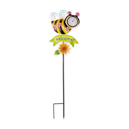 THERMOMETER GARDEN STAKE - BEE